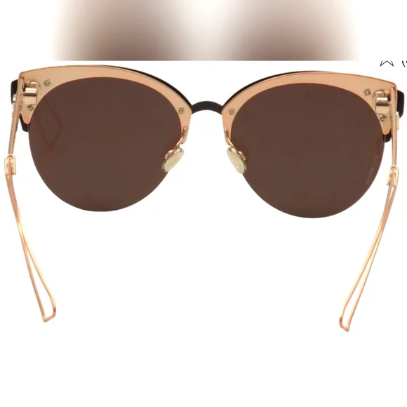 DIOR DIORAMA CLUB 55MM MATTE BLACK & CORAL WOMEN
